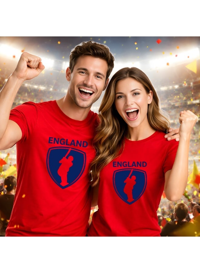 England Jersey Dry-Fit T-Shirt for Adults - Ideal for Sports, Workouts, and Everyday Wear - Comfortable and Stylish Unisex Design - Image 5
